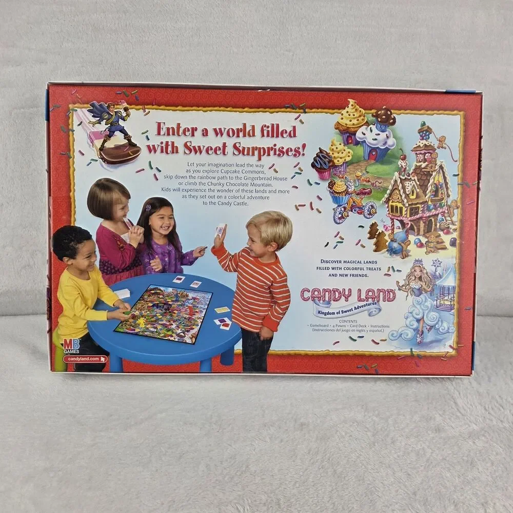 Candy Land Kingdom Of Sweet Adventures Board Game 2010 Complete‎
